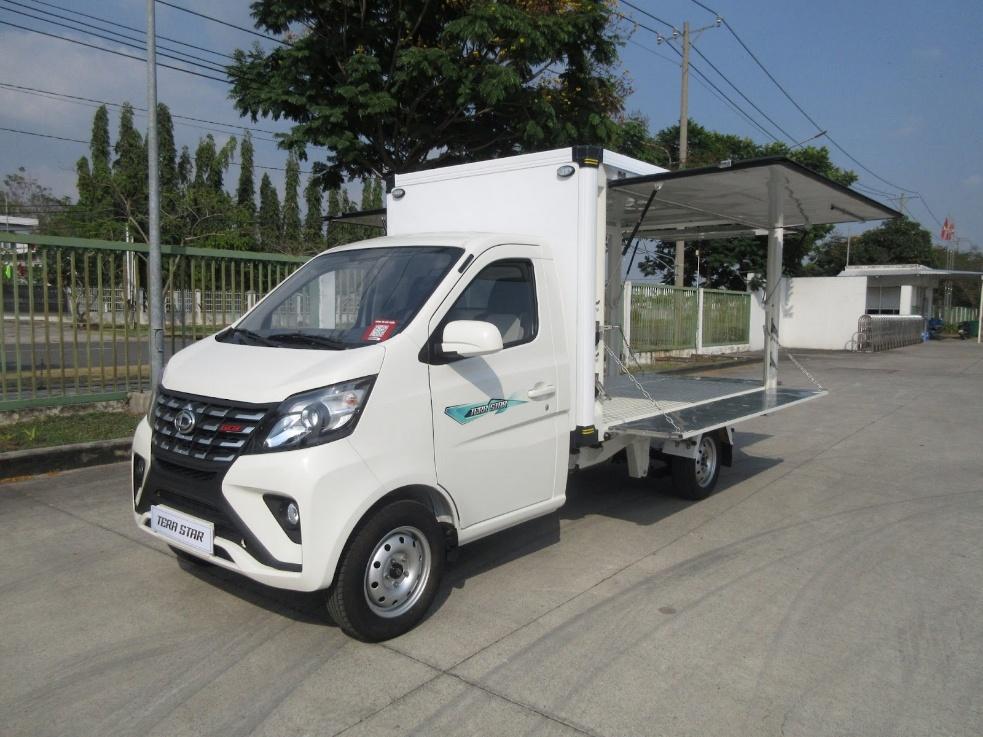 Xe tải 1 tấn thùng cánh dơi