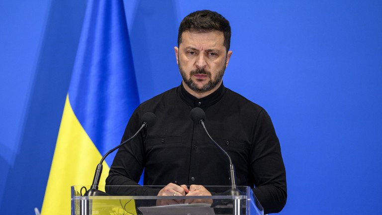 Tổng thống Ukraine Volodymyr Zelensky. Ảnh: Getty Images / Antonio Masiello.