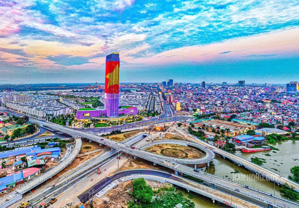 Sau khi sáp nhập với Hải Dương, Hải Phòng vươn lên trở thành siêu đô thị có quy mô kinh tế lớn thứ ba cả nước (Ảnh minh họa).