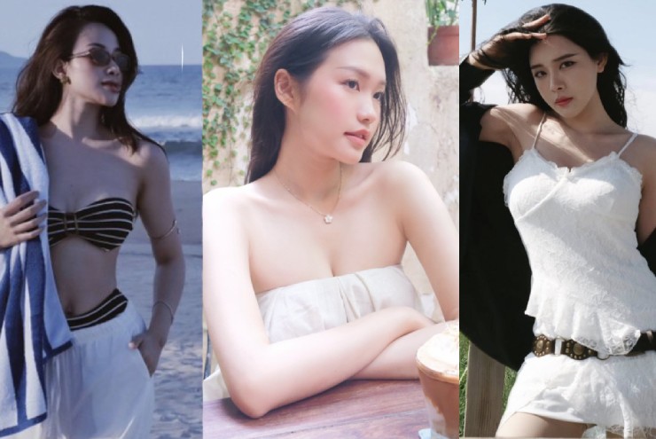 Đoàn Văn Hậu - Hải My "lộ hết chiến thuật", vợ Văn Đức và bạn gái Văn Thanh quá gợi cảm