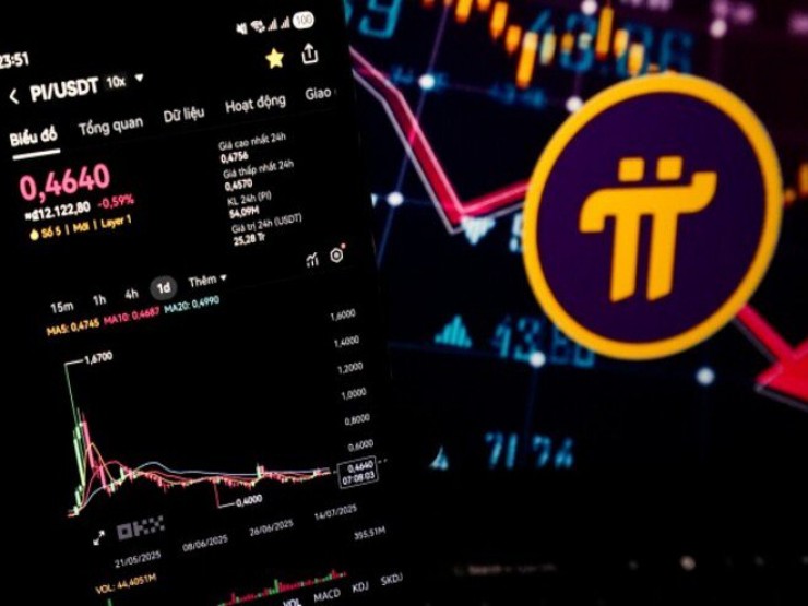 Nhiều người chơi 'bán tháo' tiền ảo Pi