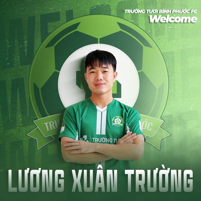 Xuân Trường chính thức gia nhập Bình Phước