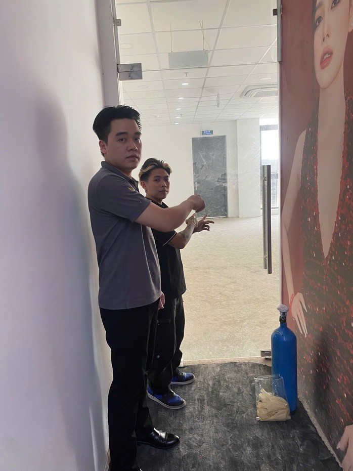 Kho chứa "bóng cười" được cất giấu tinh vi