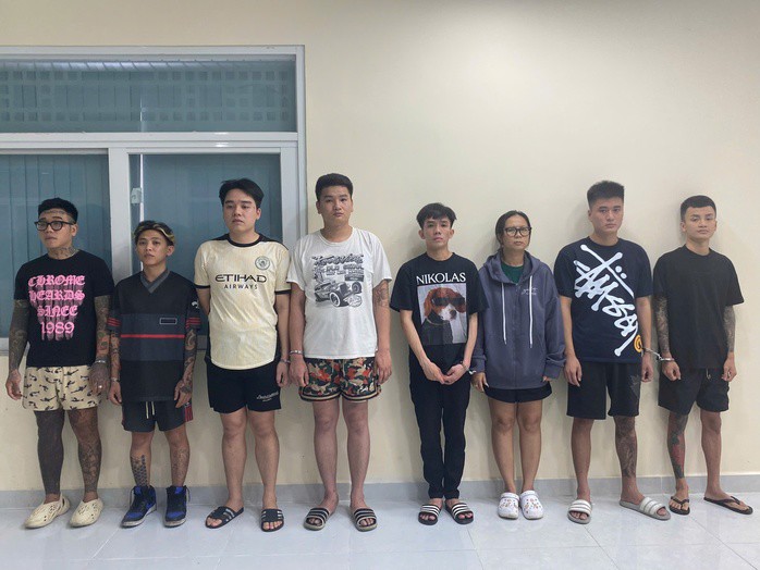 8 đối tượng vừa bị Công an TP HCM bắt giữ
