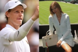 Sinner vô địch Wimbledon 2025, bạn gái tuyệt đẹp công khai xuất hiện