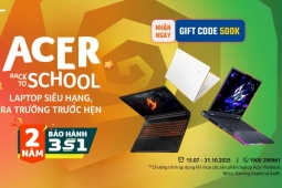 Acer Việt Nam ra mắt chương trình ưu đãi Back To School 2025: Laptop siêu hạng - Ra trường trước hẹn