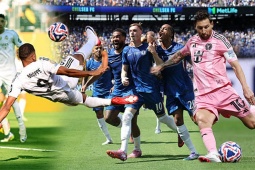 10 bàn đẹp nhất Club World Cup: Messi - Mbappe đọ tài, Palmer độc diễn  " xé lưới "  PSG