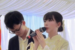 Cô dâu Đà Nẵng nghẹn ngào tri ân cha mẹ khiến quan viên hai họ xúc động