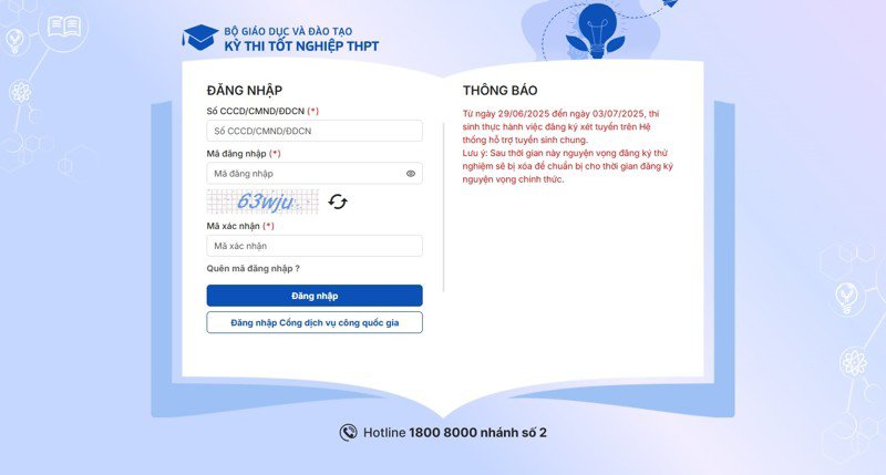 Link tra cứu điểm thi tốt nghiệp THPT năm 2025 từ Bộ GD-ĐT - 1
