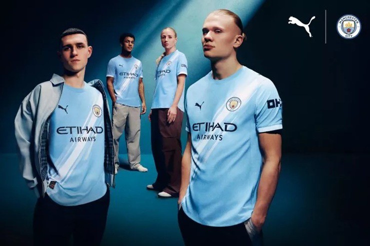 Man City đã ký hợp đồng gia hạn với PUMA trị giá 100 triệu bảng/mùa