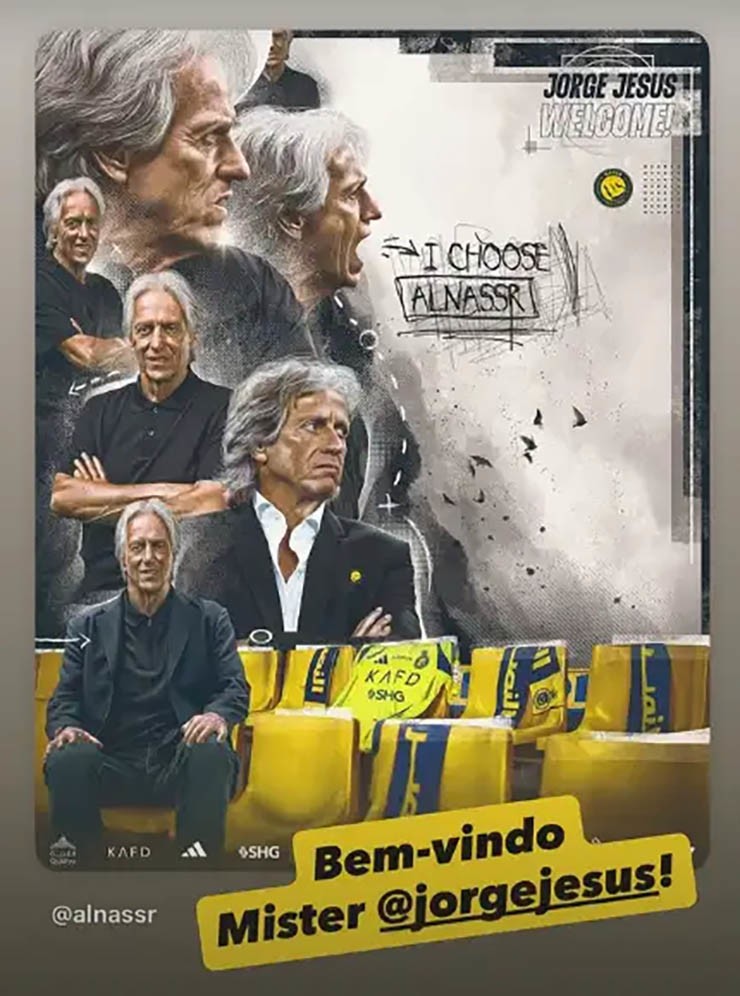 CLB Al Nassr chính thức bổ nhiệm HLV Jesus