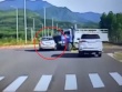 Clip: Bị khuất tầm nhìn, ô tô tải tông văng xe “tập lái” tại giao lộ