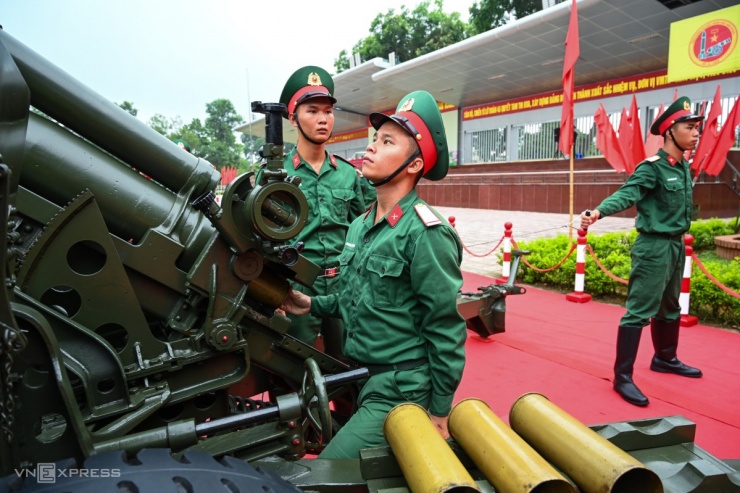 Pháo binh luyện tập 21 loạt đại bác mừng 80 năm Quốc khánh - 5