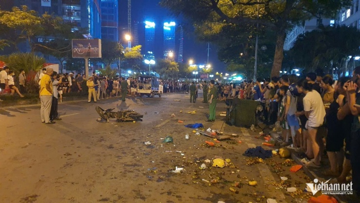 Hiện trường vụ tai nạn