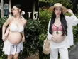Mẹ bầu “hot nhất cõi mạng” Joyce Phạm style đi biển cực cuốn