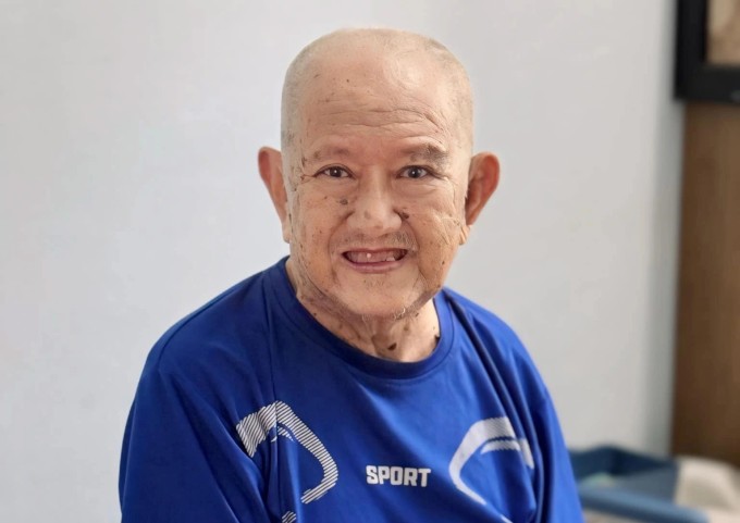 'Bác Ba Phi' năm nay đã 80 tuổi, sức khỏe yếu hơn trước nhưng ông vẫn sống vui vẻ, lạc quan.