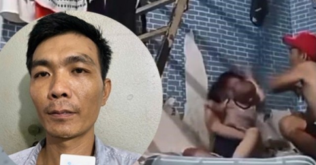Lý do người đàn ông vừa đánh cô gái đang ôm con...