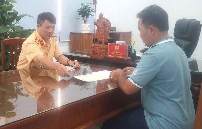 Tài xế 14 lần vi phạm tốc độ bị xử phạt và "được giáo dục cá biệt". Ảnh: Minh Ngọc