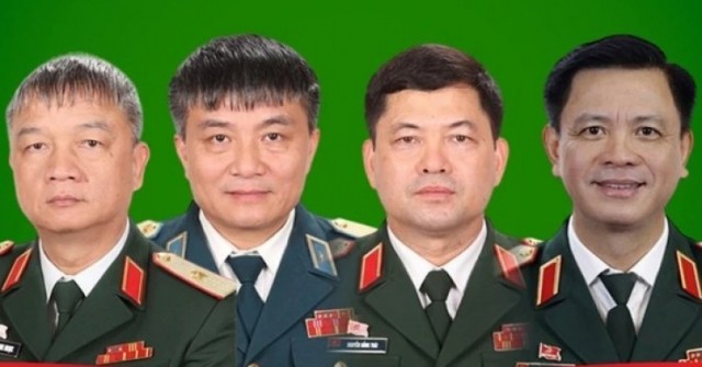 Chân dung bốn tướng lĩnh Quân đội vừa được thăn...