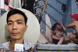 Lý do người đàn ông vừa đánh cô gái đang ôm con nhỏ vừa livestream