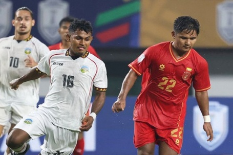 Video bóng đá U23 Myanmar - U23 Timor Leste: Figo - Canavaro tỏa sáng, điên rồ 8 bàn (U23 Đông Nam Á)