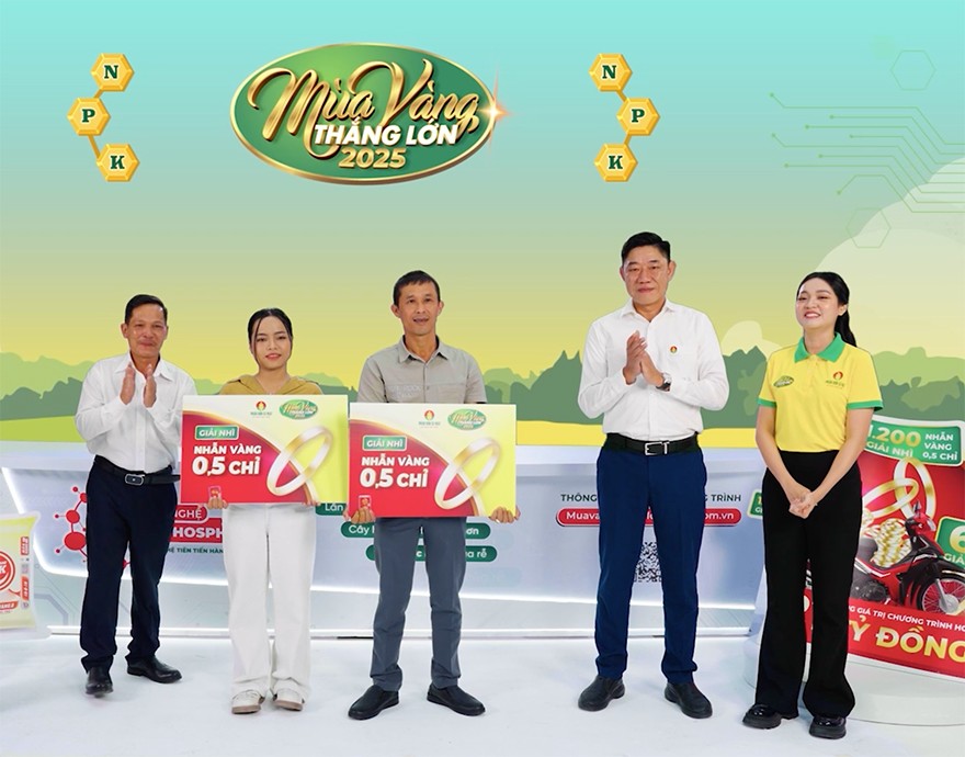 Một lượt trúng thưởng, nhân đôi niềm vui cùng Mùa Vàng Thắng Lớn 2025