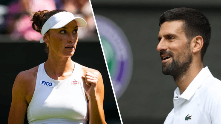 Djokovic luôn biết cách tạo niềm vui cho các ngôi sao quần vợt trẻ hơn