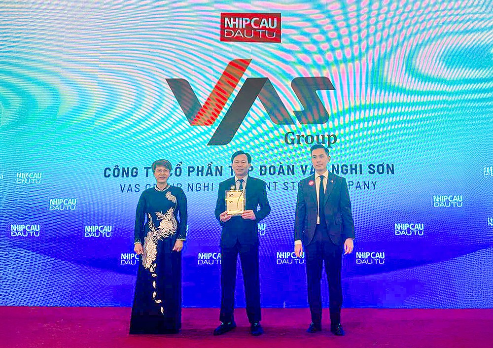 Tập Đoàn VAS, doanh nghiệp thép tiên phong đạt Top 50 Doanh nghiệp Phát triển Bền vững 2025