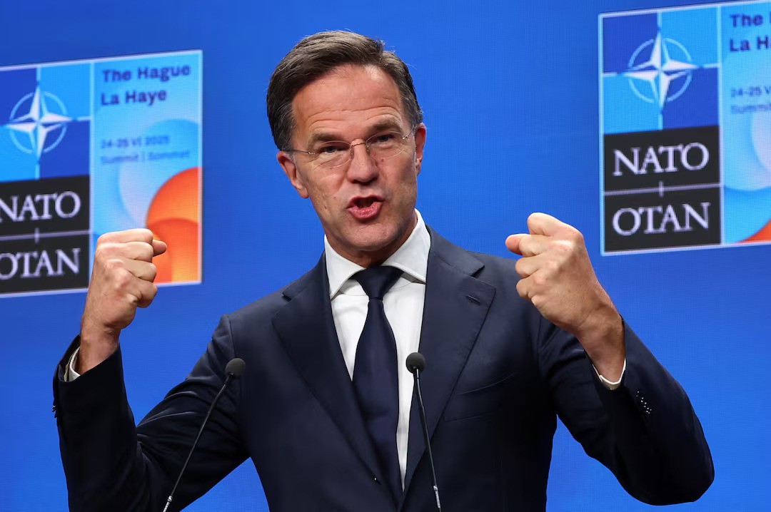 Tổng thư ký NATO – ông Mark Rutte (ảnh: Reuters)