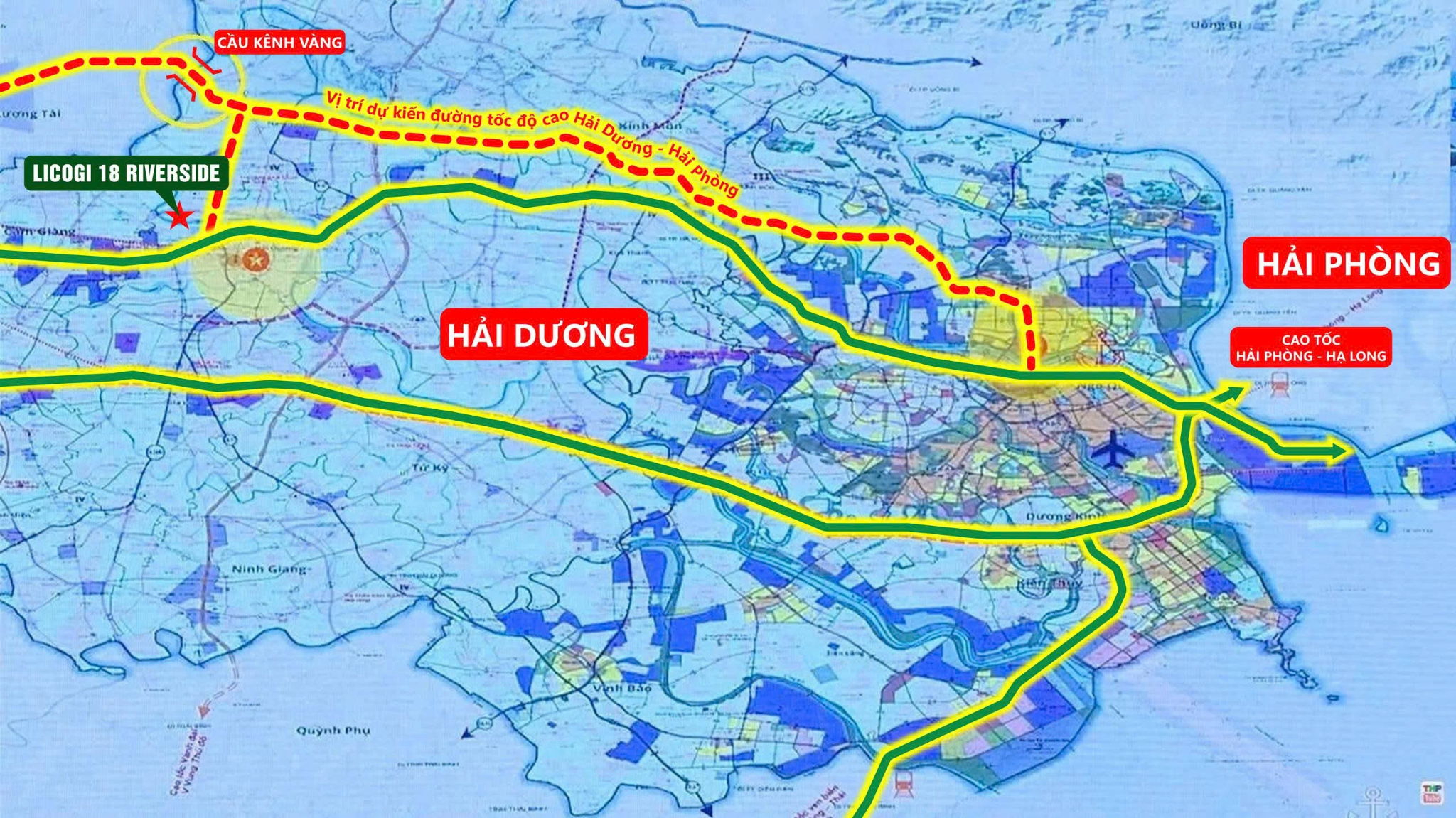 Tâm điểm giao thương Licogi 18 Riverside đón đầu liên kết vùng Hải Dương - Hải Phòng