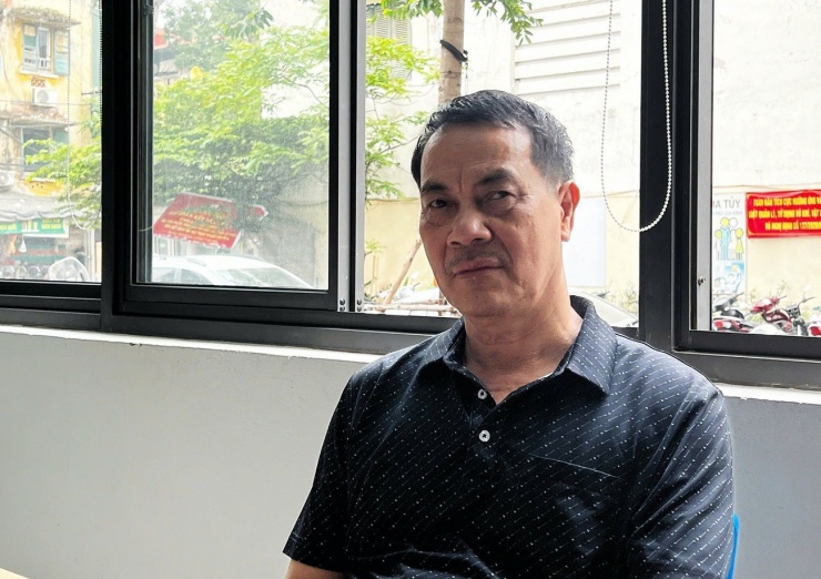 Ông Mai Xuân Cung - Tổ trưởng Tổ dân phố số 6.