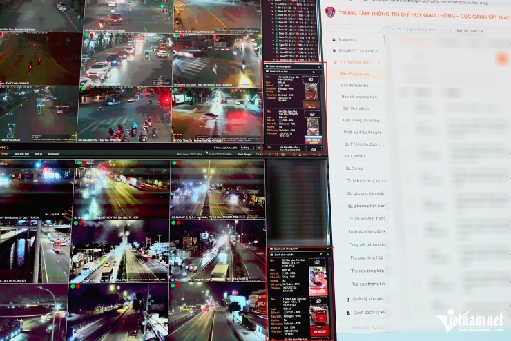 Bên trong trung tâm chỉ huy CSGT: Camera AI tự &#39;bắt lỗi&#39;, gửi thông báo sau 2 tiếng - 8
