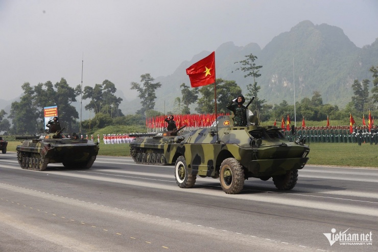 Dàn vũ khí, khí tài lần đầu hợp luyện cùng khối diễu binh chuẩn bị kỷ niệm 2/9 - 7