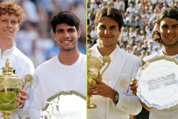 Sinner - Alcaraz dễ vượt Federer - Nadal trở thành bộ đôi thống trị Grand Slam