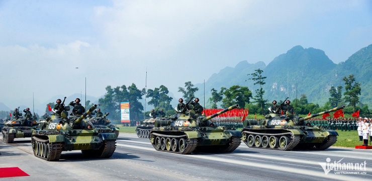 Dàn vũ khí, khí tài lần đầu hợp luyện cùng khối diễu binh chuẩn bị kỷ niệm 2/9 - 8