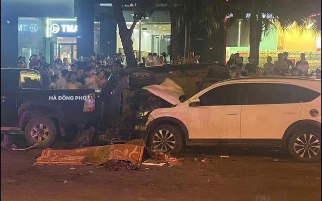 Hiện trường vụ việc. Ảnh: Mạng xã hội.