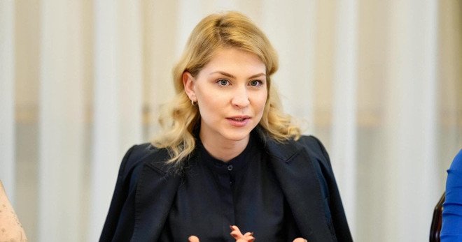 Bà Olha Stefanishyna trở thành tân đại sứ Ukraine ở Mỹ. Ảnh: Olha Stefanishyna/Facebook