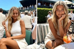 Sốc với danh tính mỹ nhân đẹp như mơ gây sốt Wimbledon, làm nhiều người  " sập bẫy " 