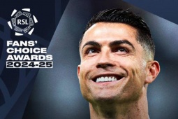 Ronaldo đoạt Cầu thủ hay nhất giải Saudi Arabia  &  bàn thắng đẹp nhất