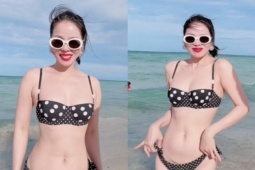 Lệ Quyên mặc bikini nhỏ xíu khoe vòng eo 59 cm khiến netizen  " chao đảo " , body bỏ quên tuổi tác là đây!