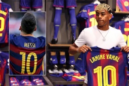 Yamal chính thức nhận áo số 10 ở Barcelona, nói gì khi được so sánh với Messi?
