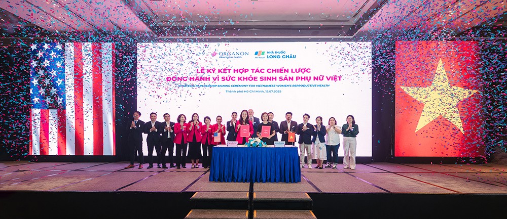 Long Châu và Organon nâng tầm hợp tác chiến lược vì sức khỏe sinh sản phụ nữ Việt Nam.