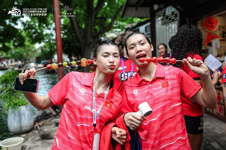 ĐT bóng chuyền nữ Việt Nam vào bán kết giải Thượng Hải, thắng ấn tượng đội trẻ Canada - 6