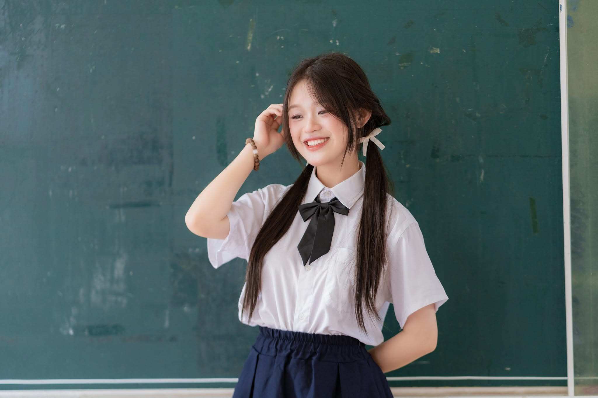 Trâm mong muốn sẽ học và sau này làm việc ở Hà Nội.