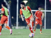 U23 Việt Nam khẩn trương rèn  " vũ khí "  đấu Lào, Phi Hoàng quyết  săn  vàng lần thứ 2