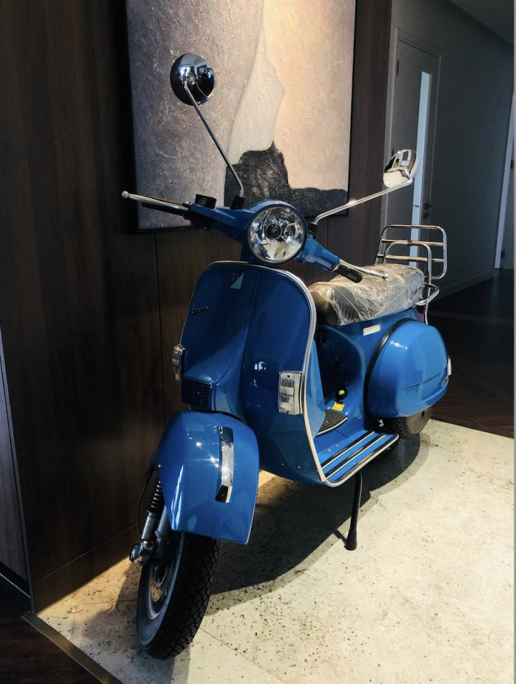 Đại gia chi 250 triệu mua xe Vespa cũ 13 năm tuổi để trưng chơi - 3