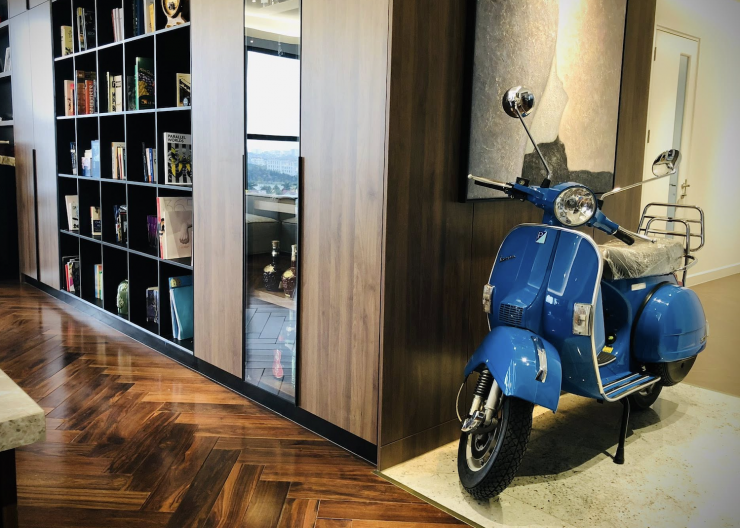 Đại gia chi 250 triệu mua xe Vespa cũ 13 năm tuổi để trưng chơi - 5
