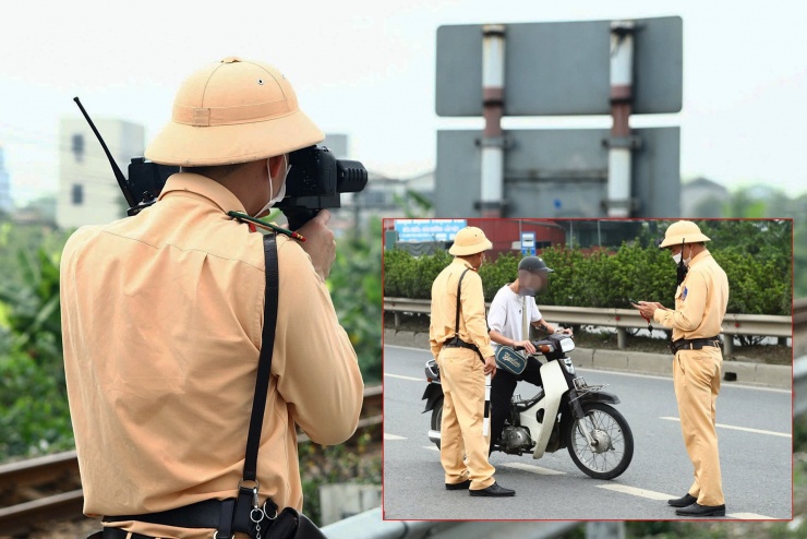 Nhiều người tham gia giao thông không chú ý biển báo dẫn đến vi phạm tốc độ. Ảnh: Đình Hiếu