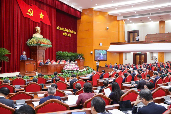 Tổng Bí thư Tô Lâm phát biểu khai mạc Hội nghị Trung ương 12 - 7