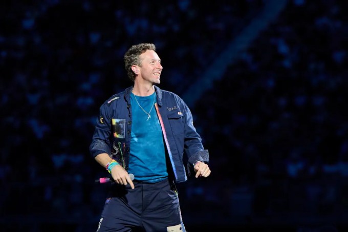 Chris Martin - thủ lĩnh ban nhạc Coldplay. Ảnh: Nypost